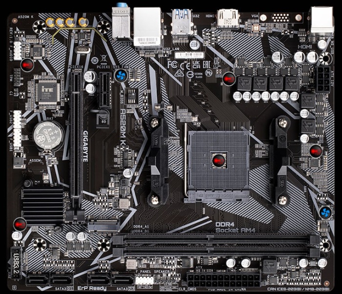 GIGABYTE A520M K V2