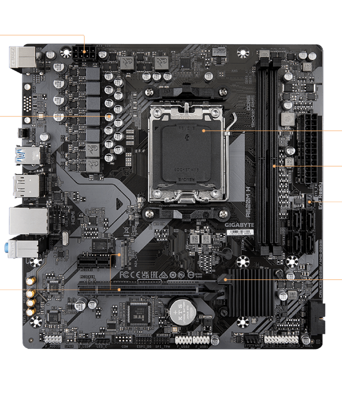 GIGABYTE A620M-H