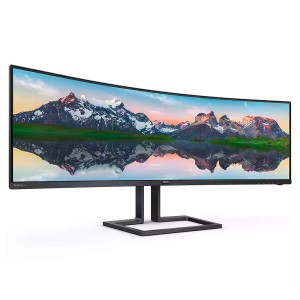 PHILIPS 498P9Z/00 49" 5120 x 1440 (Dual QHD) 165Hz  4ms SuperWide 32:9 VA LCD Kavisli Monitör