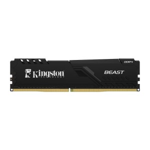 Kingston Beast 16GB (2x8) DDR4 3733MHz Siyah CL19 PC Ram-KF437C19BBK2/16TR