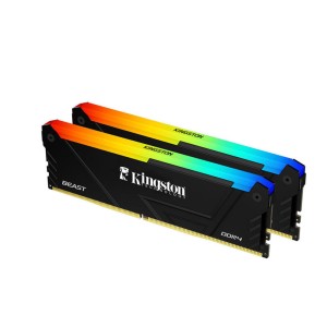 Kingston Beast RGB 16GB (2x8GB) DDR4 3200MHZ Siyah CL16 Ram-KF432C16BB2AK2/16TR