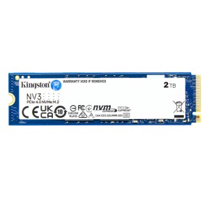 Kingston 2TB NV3 M.2 NVMe SSD Okuma 6000MB / Yazma 5000MB-SNV3S/2000G