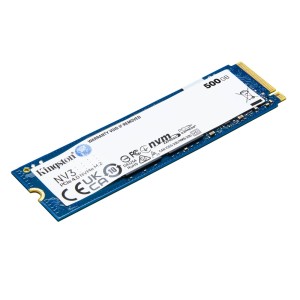 Kingston 500GB NV3 M.2 NVMe SSD Okuma 5000MB / Yazma 3000MB-SNV3S/500G