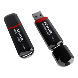ADATA AUV150 64GB USB3.0 Siyah USB Bellek