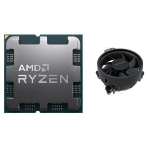 AMD Ryzen 5 7600 MPK Soket AM5 3.8 GHz 32MB 65W 5nm Kutusuz-Fanlı İşlemci