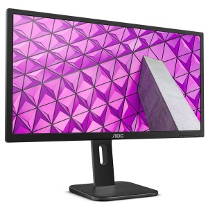 AOC 27P1 27" 60HZ 5M HDMI DVI DP IPS  FullHD Monitör