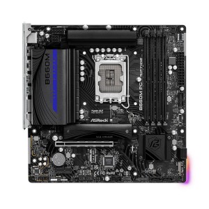 ASROCK Phantom Gaming B660M PG RIPTIDE Intel B660 Soket 1700 DDR4 5333 (OC) mATX Anakart