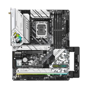 ASROCK Z790 STEEL LEGEND WIFI Intel Z790 Soket 1700 DDR5 7200MHz (OC) Wi-Fi 6E ATX Anakart