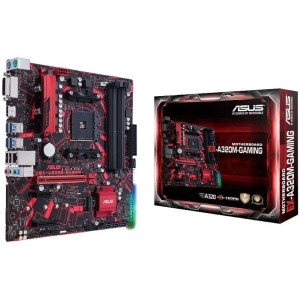 ASUS EX-A320M-GAMING AMD A320 Soket AM4 DDR4 3200MHz (O.C.) USB 3.0 Anakart