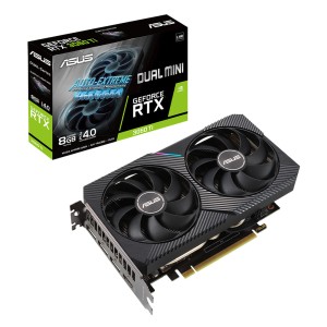 ASUS GeForce DUAL RTX 3060 Ti MINI  V2 8GB GDDR6 256Bit DX12 NVIDIA Ekran Kartı