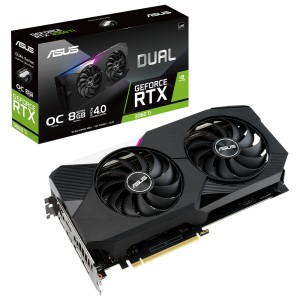 ASUS GeForce DUAL RTX 3060 Ti OC  V2 8GB GDDR6 256Bit DX12 NVIDIA Ekran Kartı