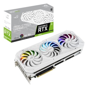 ASUS GeForce ROG STRIX RTX 3070 White OC V2 GAMING 8GB GDDR6 256Bit DX12 NVIDIA Ekran Kartı