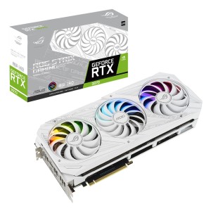 ASUS GeForce ROG STRIX RTX 3070 WHİTE V2 GAMING 8GB GDDR6 256Bit DX12 NVIDIA Ekran Kartı