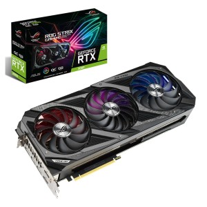 ASUS GeForce ROG STRIX RTX 3080 V2 GAMING OC 10GB GDDR6X 320Bit DX12 NVIDIA Ekran Kartı