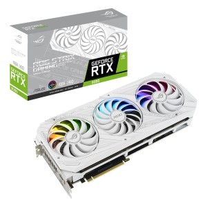 ASUS GeForce ROG STRIX RTX 3080 WHİTE V2 GAMING 10GB GDDR6X 320Bit DX12 NVIDIA Ekran Kartı