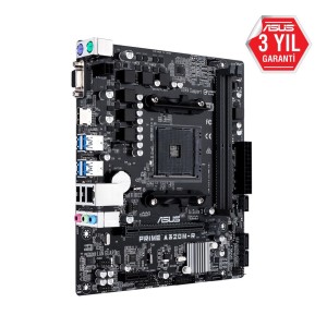 ASUS PRIME A320M-R-SI AMD A320 Soket AM4 DDR4 3200MHz (O.C.)USB 3.1 mATX Anakart