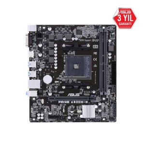 ASUS PRIME A320M-R-SI AMD A320 Soket AM4 DDR4 3200MHz (O.C.)USB 3.1 mATX Anakart