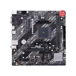 ASUS PRIME A520M-K AMD A520 Soket AM4 DDR4 4600MHz (O.C.) M.2 mATX Anakart