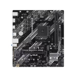 ASUS PRIME B550M-K ARGB AMD B550 Soket AM4 DDR4 5100MHz 2xM.2 mATX Anakart