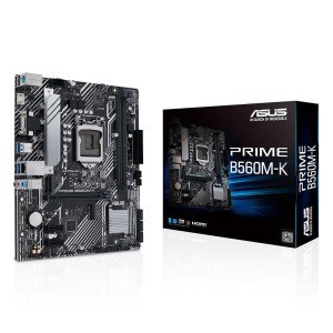 ASUS PRIME B560M-K INTEL B560 Soket 1200 DDR4 4800Mhz ( OC ) RGB mATX Anakart