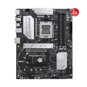 ASUS PRIME B650-PLUS AMD B650 Soket AM5 DDR5 6400MHz (OC) M.2 ATX Anakart