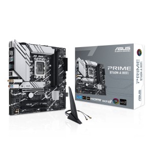 ASUS PRIME B760M-A WIFI Intel B760 Soket 1700 DDR5 7200MHz (OC)  AX WiFi + BT AURA RGB mATX Anakart