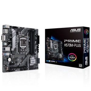 ASUS PRIME H570M-PLUS Intel H570 Soket 1200 DDR4 4600Mhz ATX M.2 Anakart