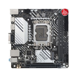 ASUS PRIME H610I-PLUS-CSM Intel H610 Soket 1700 DDR5 5600MHz  Mini ITX Anakart