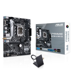 ASUS PRIME H610M-A WIFI D4 Intel H610 LGA1700 DDR4 3200Mhz RGB mATX  Anakart