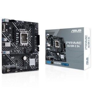 ASUS PRIME H610M-E D4 Intel H610 Soket 1700 DDR4 3200MHz mATX Anakart