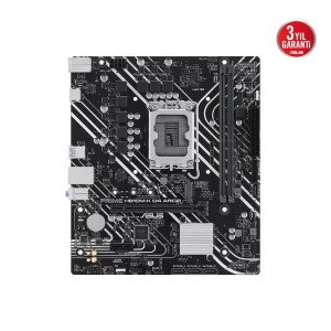 ASUS PRIME H610M-K D4 ARGB Intel H610 LGA1700 DDR4 3200Mhz AURA RGB mATX Anakart