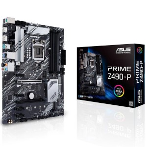 ASUS PRIME Z490-P INTEL Z490 Soket 1200 DDR4 4600MHz(O.C) M.2 Anakart