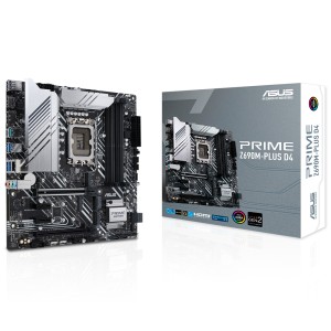 ASUS PRIME Z690M-PLUS D4 Intel Z690 Soket 1700 DDR4 5333MHz (O.C.) mATX Anakart