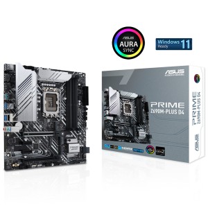 ASUS PRIME Z690M-PLUS D4 Intel Z690 Soket 1700 DDR4 5333MHz (O.C.) mATX Anakart