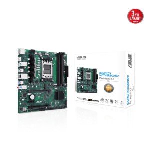 ASUS PRO B650M-CT-CSM AMD B650 AM5  6400Mhz DDR5 USB3.2 TPM mATX Anakart