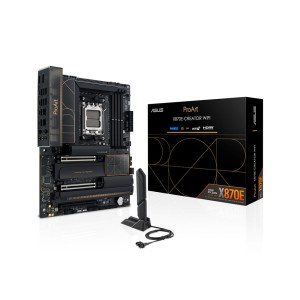 ASUS PROART X870E-CREATOR WIFI AMD X870E Soket AM5 8000Mhz DDR5 WiFi 7 + BT AURA RGB ATX Anakart