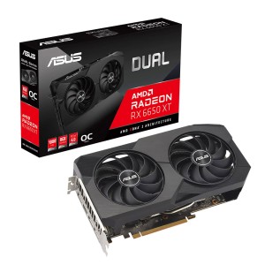 ASUS RADEON DUAL RX 6650 XT V2 OC Edition 8GB GDDR6 128Bit AMD Ekran Kartı