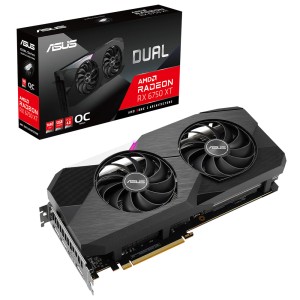 ASUS RADEON DUAL RX 6750 XT OC 12GB GDDR6 192Bit AMD Ekran Kartı