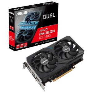 ASUS Radeon DUAL RX 6400 4GB GDDR6 64bit RGB Ekran Kartı