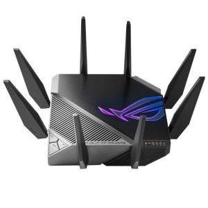 ASUS ROG Rapture GT-AXE11000 WiFi6E Dual-Band AiProtection Pro Aura RGB AiMesh Gaming Extendable Router