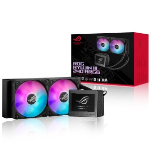 ASUS ROG RYUJIN III 240 ARGB OLED 3,5" Lcd Aura Sync RGB 120mm Sıvı işlemci Soğutucusu