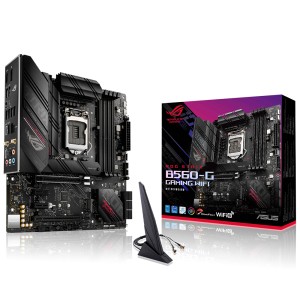 ASUS ROG STRIX B560-G GAMING WIFI Intel B560 Soket 1200 DDR4 5000Mhz mATX M.2 Anakart