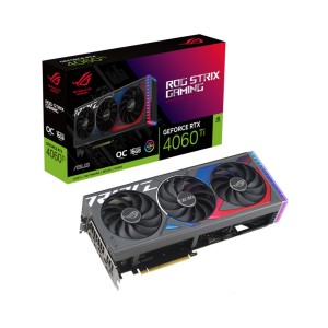 ASUS ROG Strix GeForce RTX 4060 Ti OC Edition 16GB Gaming GDDR6 128Bit PCI-E 4.0 DLSS 3 NVIDIA Ekran Kartı