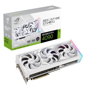 ASUS ROG Strix GeForce RTX 4090 24GB GDDR6X White OC Edition 384bit RGB DLSS 3 NVIDIA Ekran Kartı