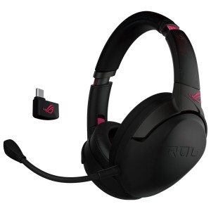 ASUS ROG Strix GO 2.4 Electro Punk 7.1 Surround Kablosuz Gaming Kulaklık