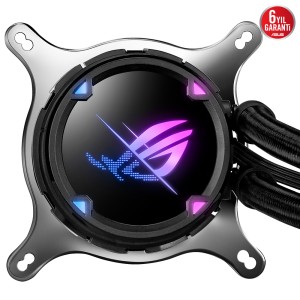 ASUS ROG STRIX LC II 360 AURA SYNC RGB 120mm Fan Sıvı İşlemci Soğutucusu V3