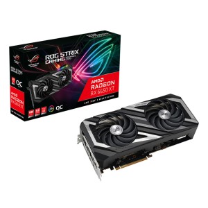 ASUS ROG Strix Radeon RX 6650 XT OC 8GB GDDR6 128bit RGB AMD Ekran Kartı