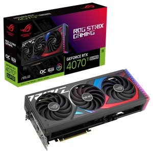 ASUS ROG Strix GeForce RTX 4070 Ti SUPER 16GB GDDR6X OC Edition 256bit NVIDIA DLSS 3 Ekran Kartı