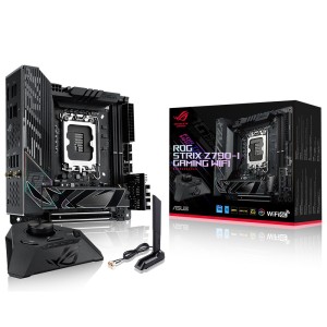 ASUS ROG STRIX Z790-I GAMING WIFI Intel Z790 Soket 1700 DDR5 7600MHz (O.C.) Mini ITX Anakart