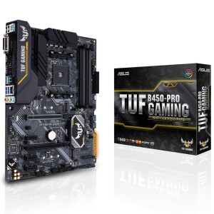 ASUS TUF B450-PRO GAMING AMD B450 Soket AM4 DDR4 4400MHz (O.C) M.2 ATX Anakart